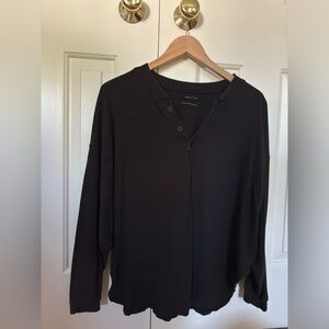 Urban Outfitters Black Relaxed Long Sleeve